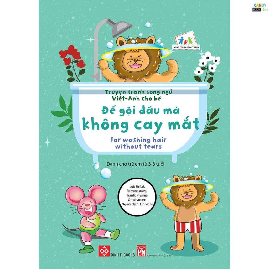 SÁCH - Combo - Truyện tranh song ngữ Việt-Anh cho bé (12 tập)