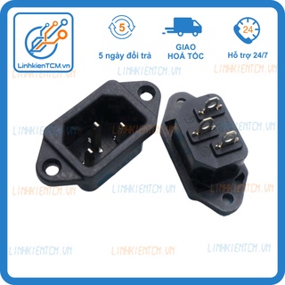 Jack nguồn ac 3 chân 10a 250ac