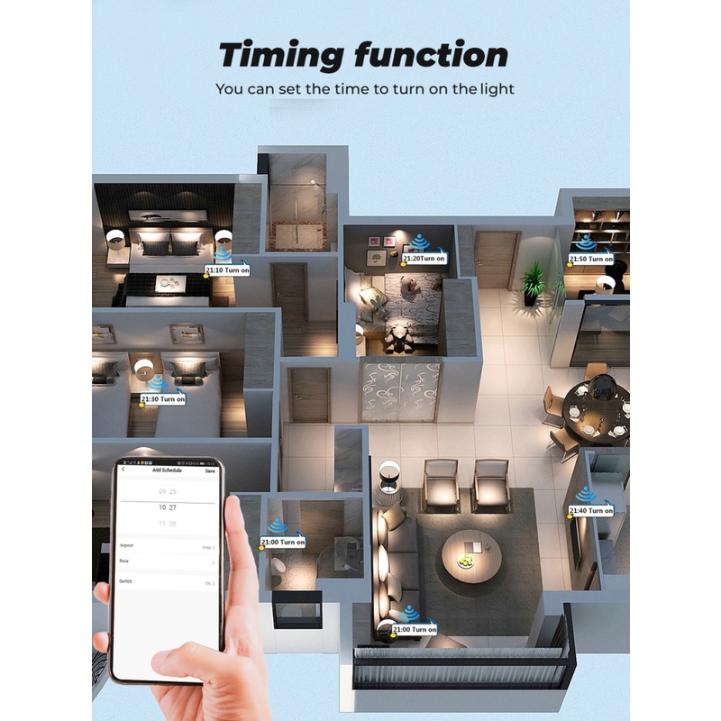 ✅Stock✅ Công Tắc Cảm Ứng Thông Minh 1 / 2 / 3 / 4 Gang Tuya Wi-Fi Có Dây Trung Tính Và Dây Trung Tính Làm Việc Tại Nhà Alexa Và Google