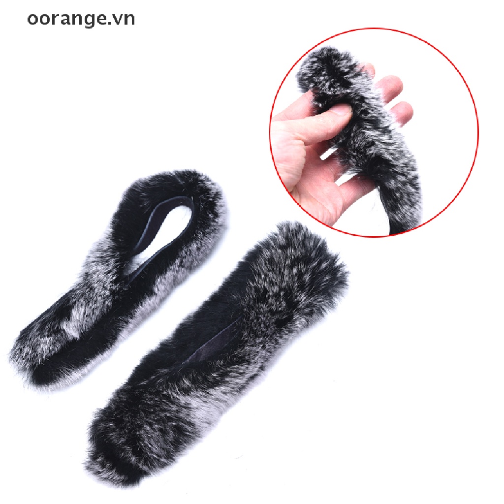 Bộ 2 Đệm Lông Thỏ Dài Gắn Nơ Dài Giảm Sốc Khi Bắn Súng