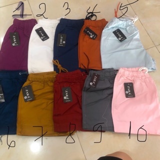 Quần sọt kaki giãn đủ màu đủ size