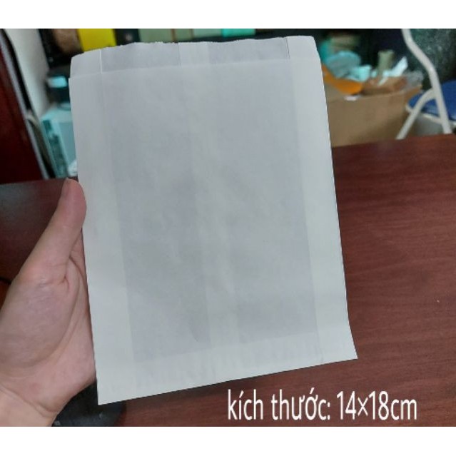 200 túi giấy trắng size M13 - size 14x18
