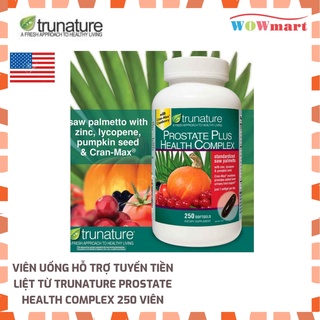 Viên uống hỗ trợ tuyến tiền liệt từ trunature Prostate Health Complex 250 viên