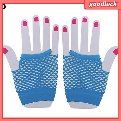 Găng Tay Lưới Hở Ngón Co Giãn Dùng Để Nhảy Cho Nữ