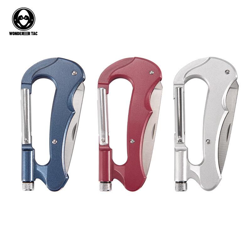 Móc Khóa Chữ D Đa Năng Bằng Hợp Kim Nhôm Cho Hoạt Động Leo Núi Ngoài Trời