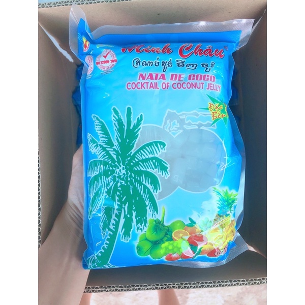 Thạch dừa Minh Châu gói 1kg