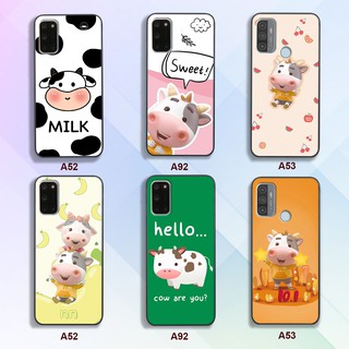 Ốp lưng Oppo A53 - A52 - A92 ( 2020 ) in hình CHÚ BÒ SỮA SIÊU ĐÁNG YÊU -  chất liệu Nhựa UV siêu bền - siêu đẹp