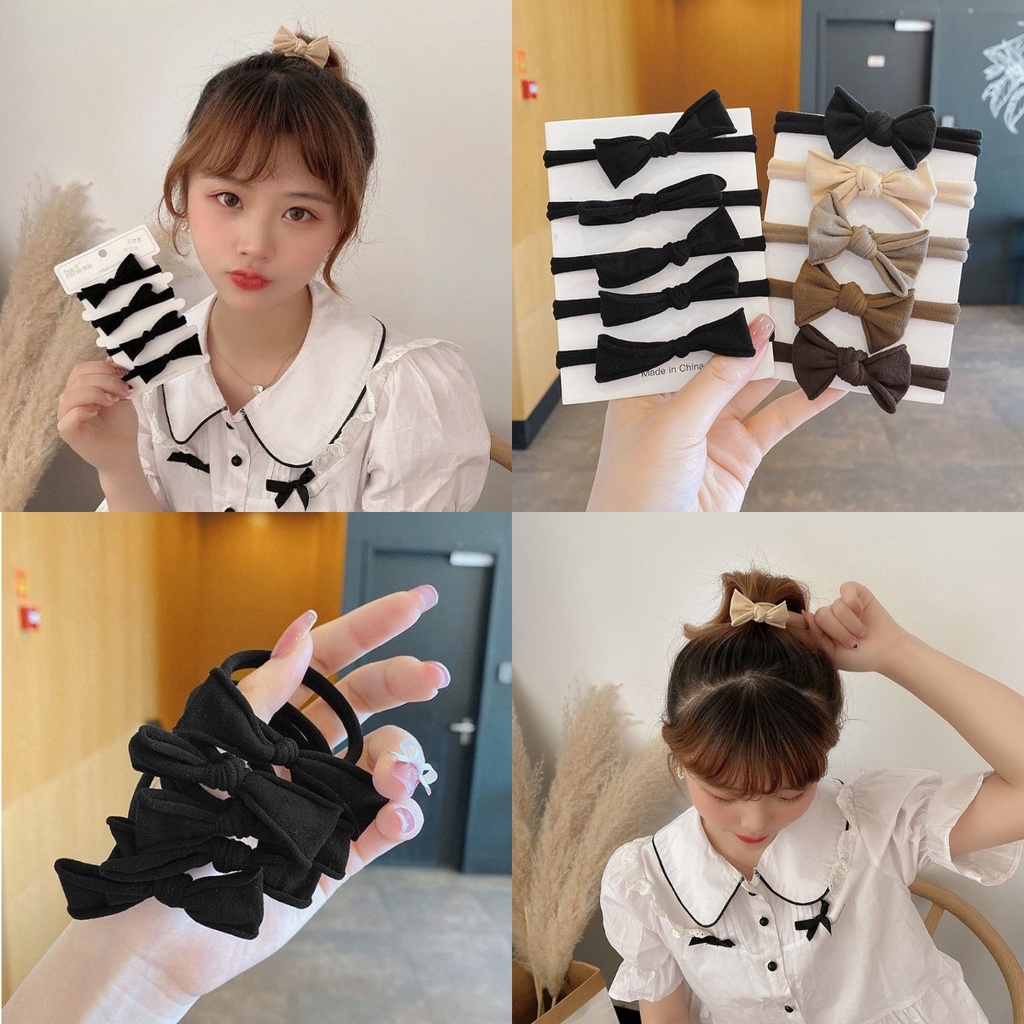 Dây Buộc Tóc Cao Su Thời Trang Mùa Hè Hàn Quốc Mới 2022