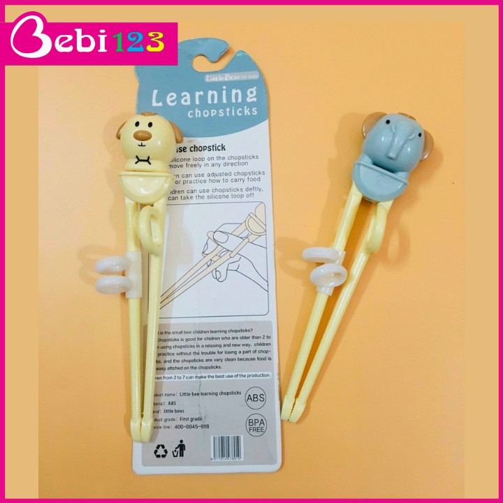 Đũa Tập Ăn 3D Hình Thú Cute Cho Bé