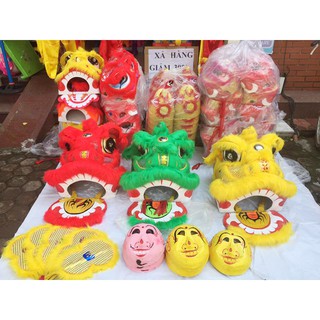 Đuôi lân múa trung thu cỡ bé 45cm x 90cm