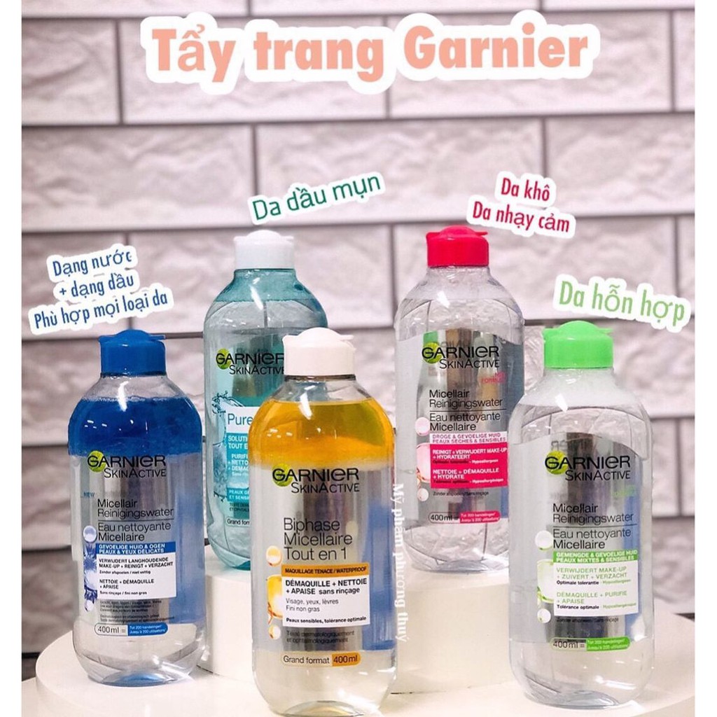 NƯỚC TẨY TRANG GRANIER - PHÁP 400ml