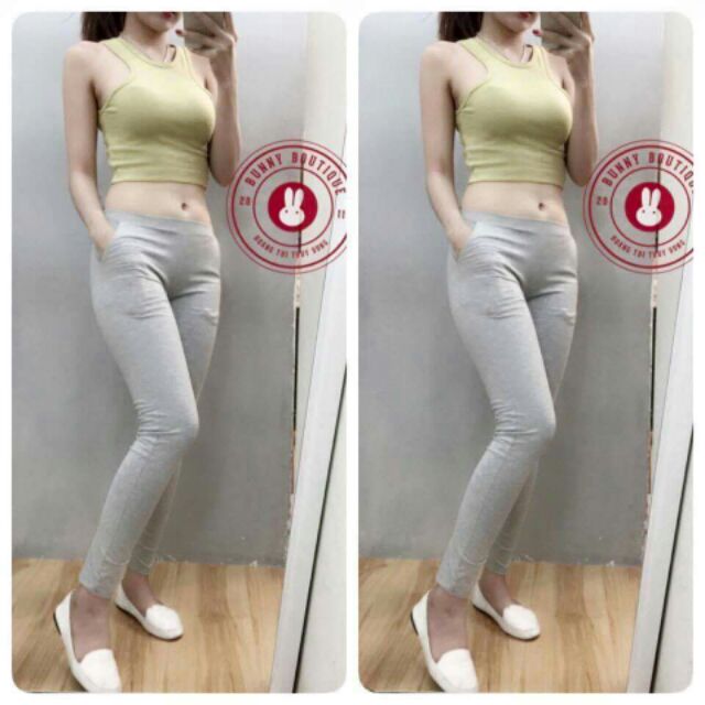 Quần legging 2 túi