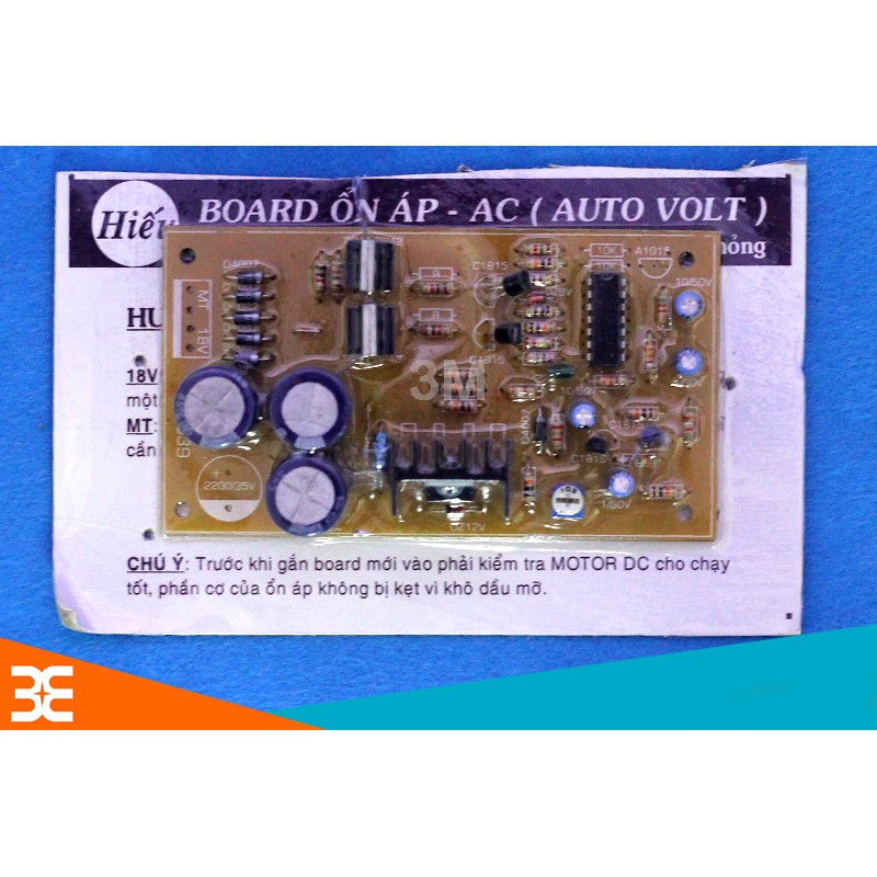 Board Ổn Áp Auto Volt ( In 18VAC  Out 9 đến 12VDC )