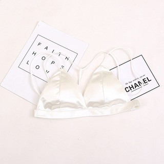 Áo bra satin chữ Y