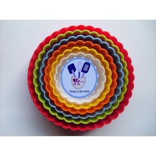 Bộ 6 Khuôn cutter (pateso) tròn