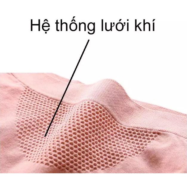 Quần lót nữ cotton nâng mông kháng khuẩn - Quần chíp cotton cạp cao giảm mỡ bụng Cavera - L011