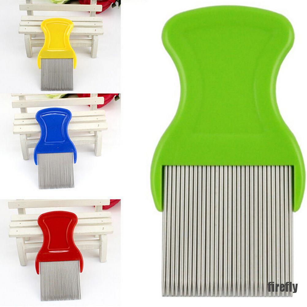 (Hàng Mới Về) Lược Chải Tóc Anoplura Flea Bằng Thép Không Gỉ