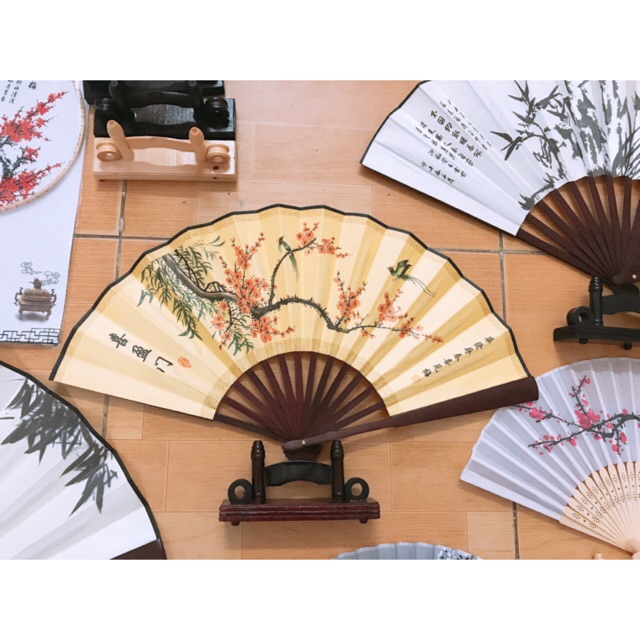 Quạt nan cổ trang quạt nam