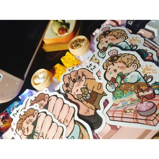 [CÓ SẴN] Sticker Good Omens