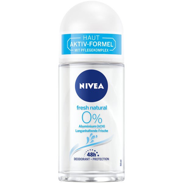 Lăn Khử Mùi Nivea Nữ và  Nam dạng nước 50ml nhập  khẩu