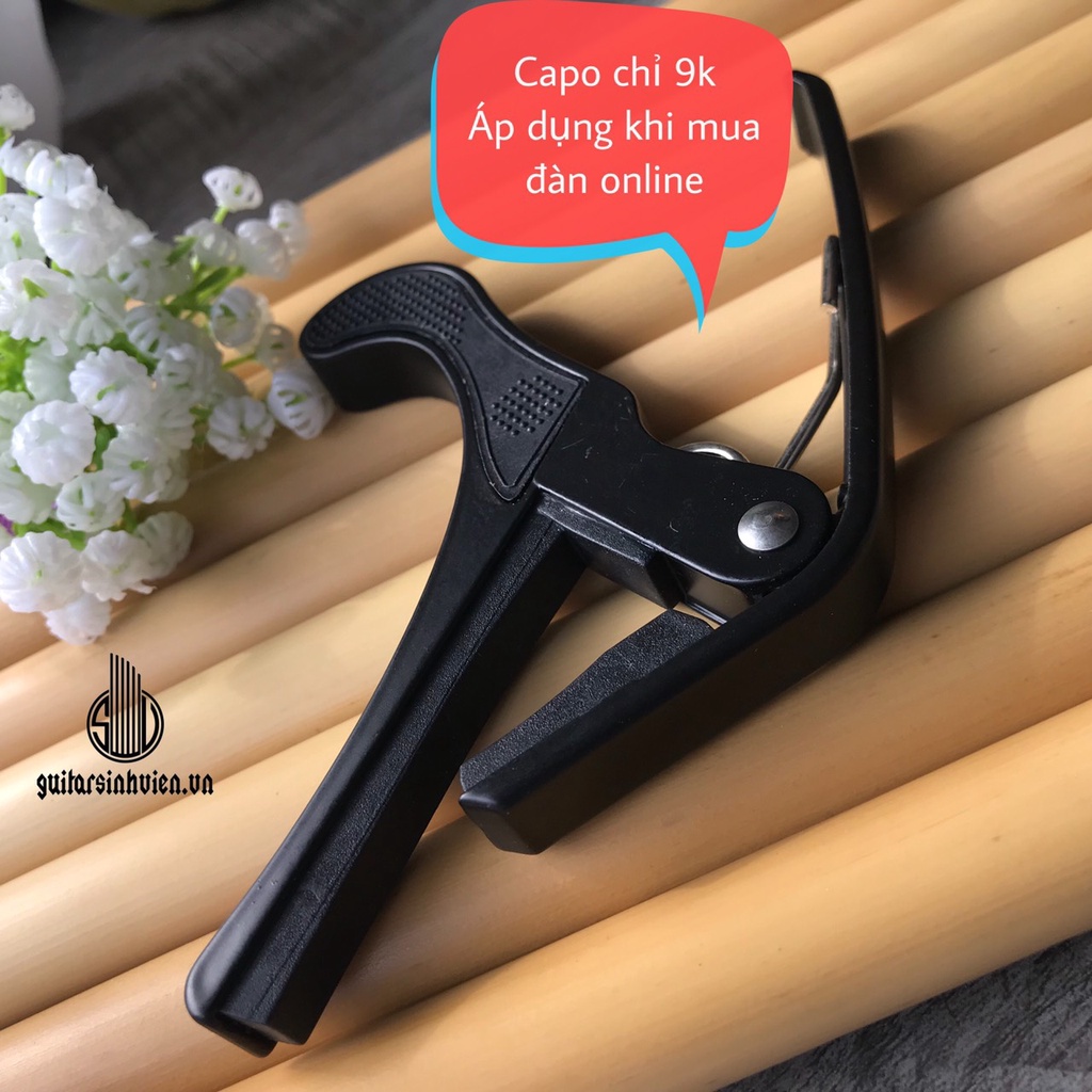 Đàn guitar acoustic size 4/4 - Chuyên tập chơi - Âm vang, có ty chống cong