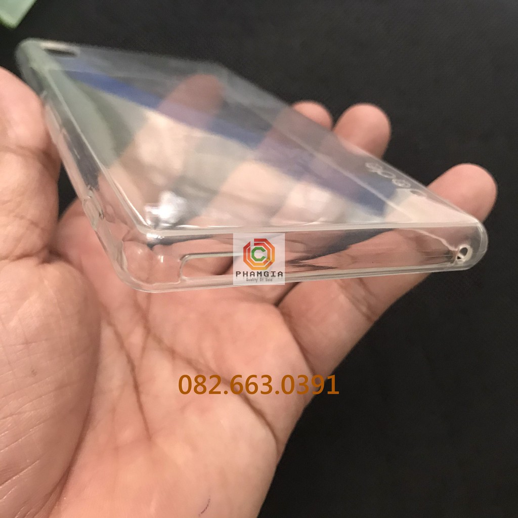 Ốp lưng dẻo trong Sony M4 siêu bền