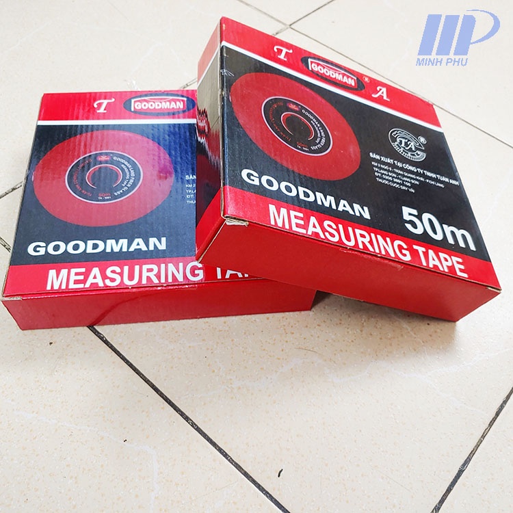 Thước dây 50m Goodman - Dụng cụ thể thao trường học giá rẻ