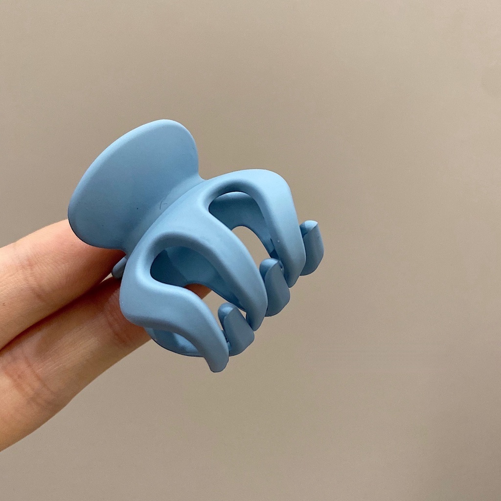 Kẹp Tóc Nhỏ 3cm Bằng Nhựa Acrylic Màu Sắc Phong Cách Hàn Quốc Cho Nữ