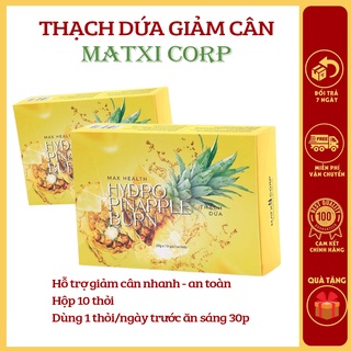 Thạch dứa giảm cân matxi corp thạch dứa Hydro Pinapple Burn giảm cân,an toàn không phải thuốc