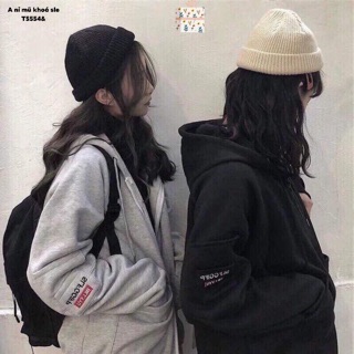Áo khoác nỉ mũ SLE -T