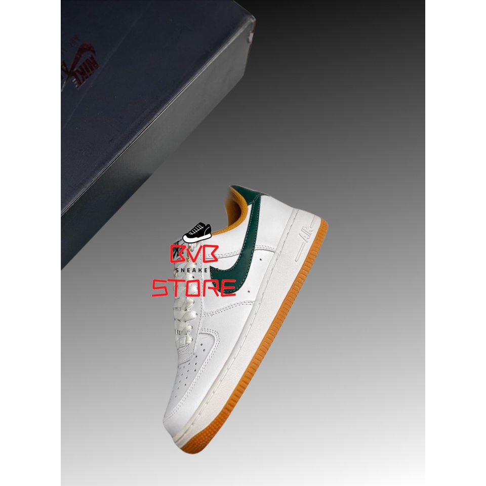 Giày air force 1 chính hãng cho nam nữ, Nike Air Force 1 Trắng Vàng Xanh real fullbox