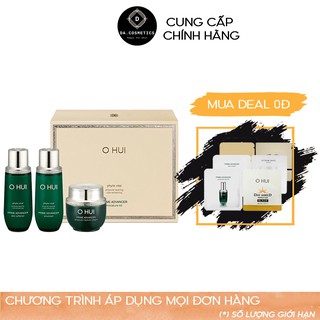 [Mini Size] Bộ Dưỡng Da Chống Lão Hóa Ohui Prime Advancer Ampoule Serum 3Pcs