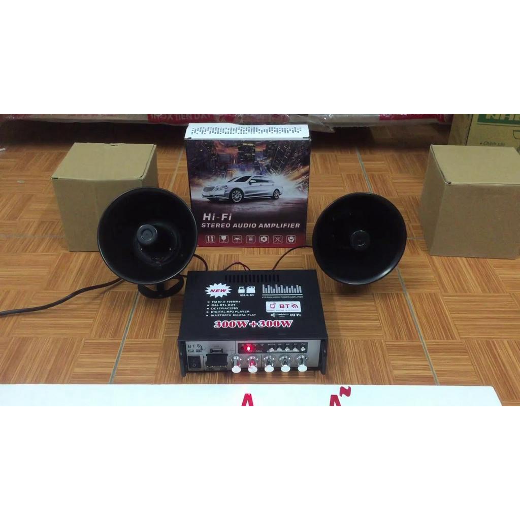 Ampli Mini Karaoke Bluetooth BT-298A tại nhà cao cấp, Công Suất cực đại 600W