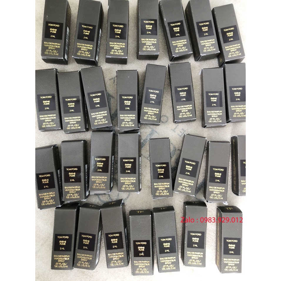 Vial Nước hoa Tom Ford Ebene Fume 2ml (Mẫu mới 2021)