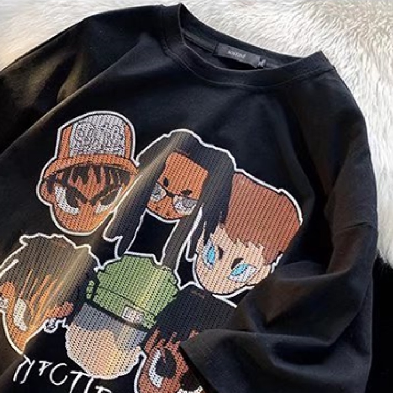 Áo Thun Tay Ngắn Cổ Tròn In Chữ M-8XL Thời Trang Mùa Hè Cho Nam