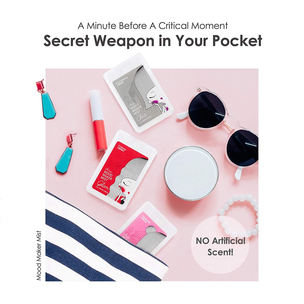 Xịt Khoáng Ariul Dưỡng Ẩm Da Ariul Mood Maker Mist Glam 17g | BigBuy360 - bigbuy360.vn