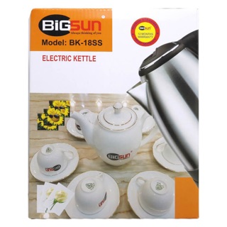 Ấm siêu tốc inox BIgsun BK-18ss