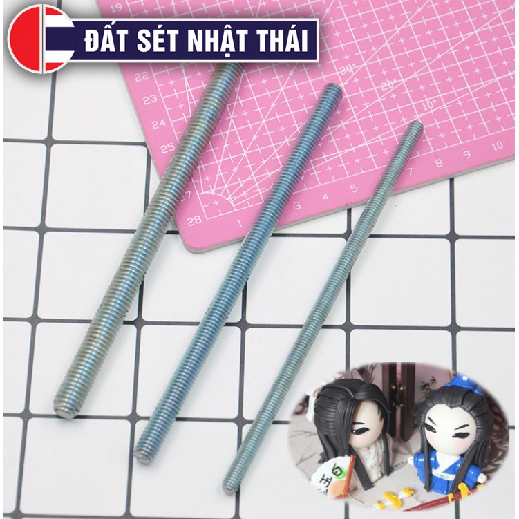 Dụng cụ Làm Tóc - Sọc Nặn Đất Sét, Búp Bê Chibi, Mô hình