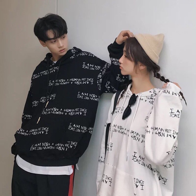 ÁO KHOÁC HOODIE HỈ CỔ CHUI FROM RỘNG IN HÌNH CỰC ĐẸP