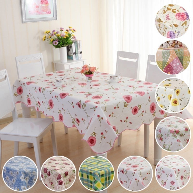 Khăn Trải Bàn PE Chống Thấm Dùng 1 Lần Trong Các Bữa Tiệc Liên Hoan, Picnic, Dã Ngoại Kích Thước 1m2 x1m5