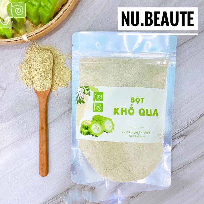Bột mướp đắng ( khổ qua ) đắp mặt