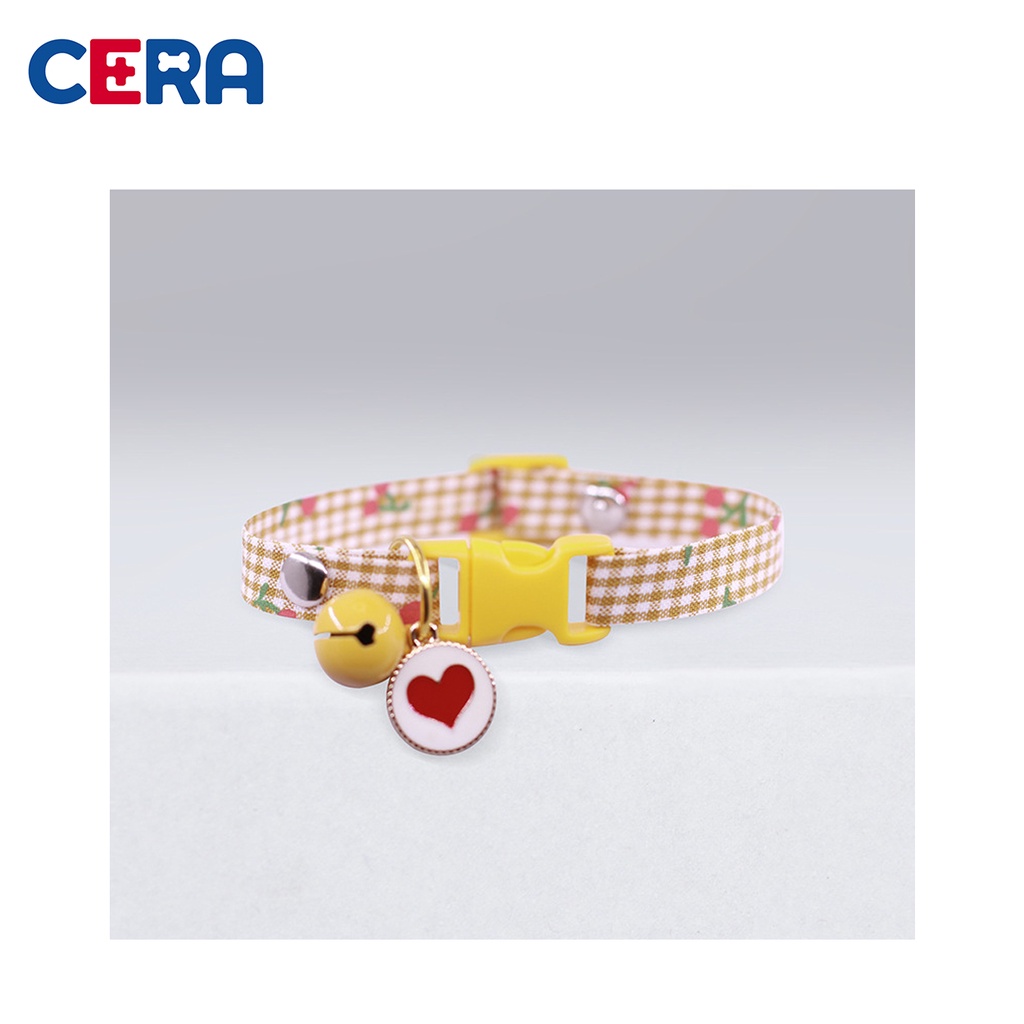 Vòng Cổ Vải Nhiều Màu Mặt Tim  - Vòng Cổ 035