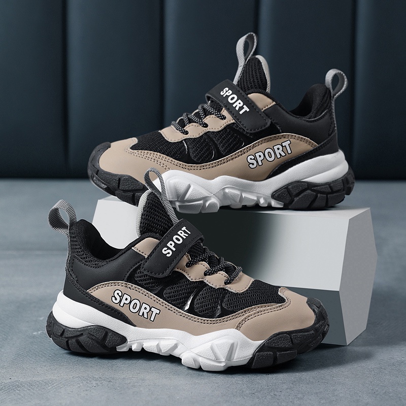 Giày Thể Thao Lưới Thoáng Khí Mới Cho Bé Trai
