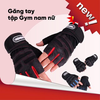 [ Hàng Hot ] Găng Tay Tập Gym cho Nam Nữ Tập Thể Thao - Bao Tay Tập Tạ Đa Năng Dày Dặn Bền Đẹp