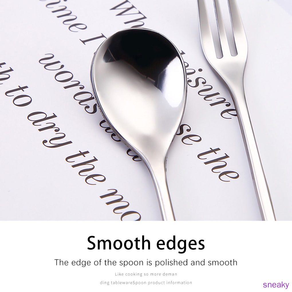 Nĩa Ăn Tráng Miệng Bằng Thép Không Gỉ Tiện Dụng Cho Nhà Hàng