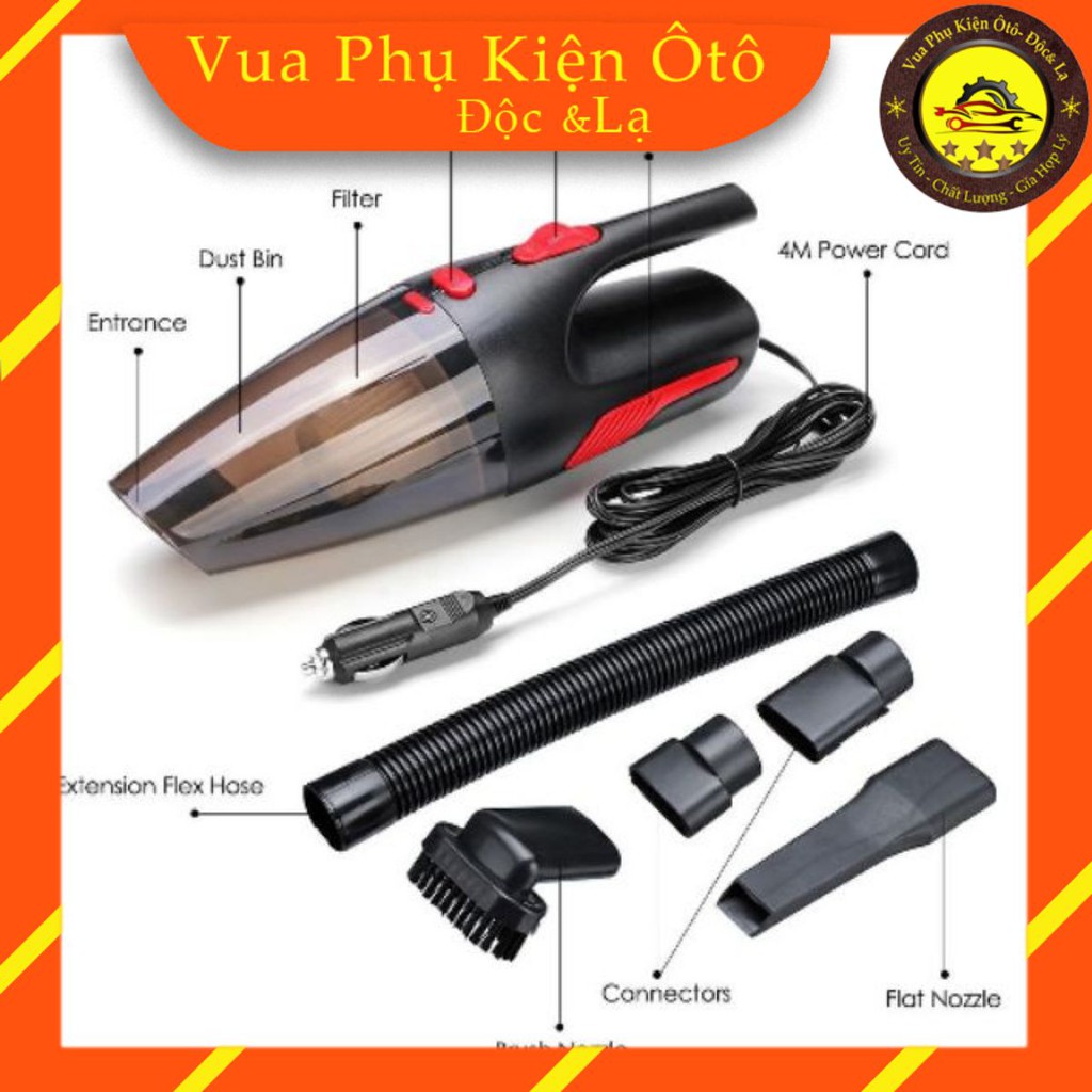   Máy hút bụi cầm tay thông minh- Máy hút bụi ô tô mini Vacuum Cleaner không dây | BigBuy360 - bigbuy360.vn