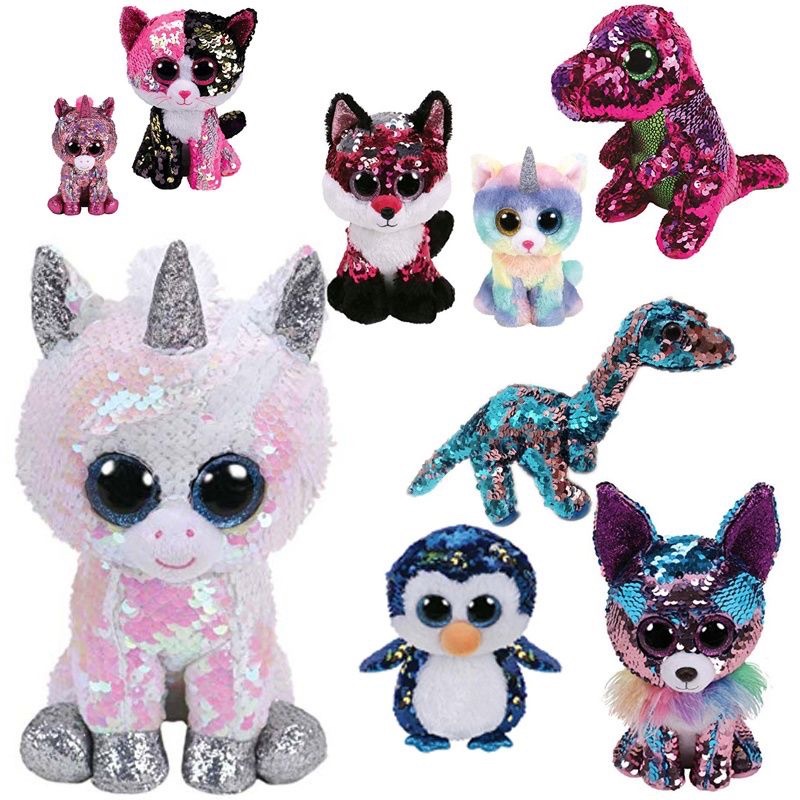 Gấu Bông TY Bear Flippables Kimsa Kim Tuyến