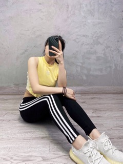 Quần legging 3 sọc kinh điển