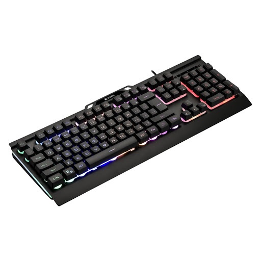 Bàn phím máy tính, bàn phím gaming, bàn phím giả cơ chơi game có dây E-Dra EK701 RGB - Led RGB - Hàng chính hãng