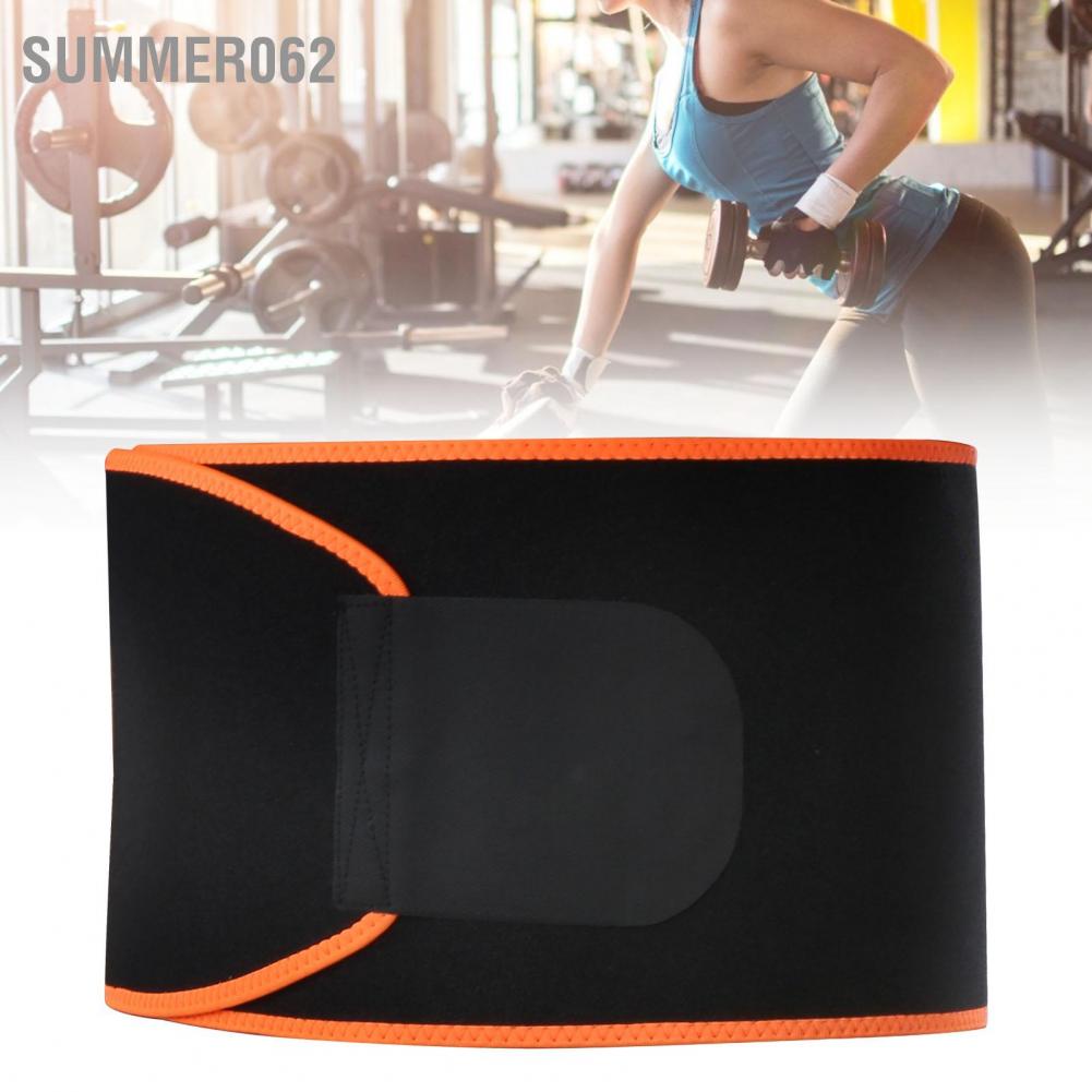 [Hàng Sẵn] Đai tập thể dục Yoga Sweat Belt Đai thể thao Màu Đai tập thể dục Bụng【Summer062】
